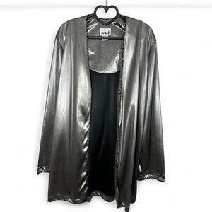 Silver vintage blouse